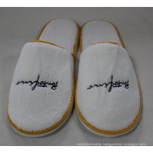 cotton material coral slipper for star hotel